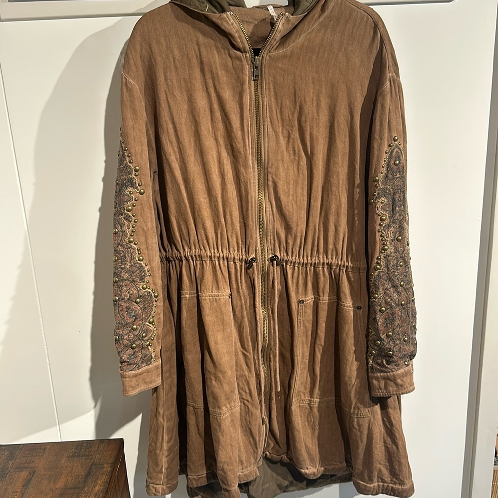 Free People Brown Jacket M/L